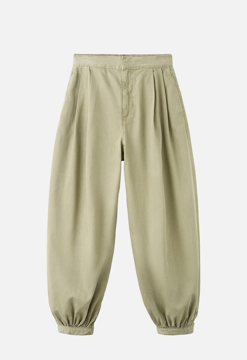 MANGO - Jeans souffle - khaki
