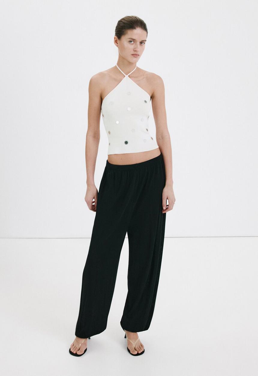 MANGO - Top espeji - white