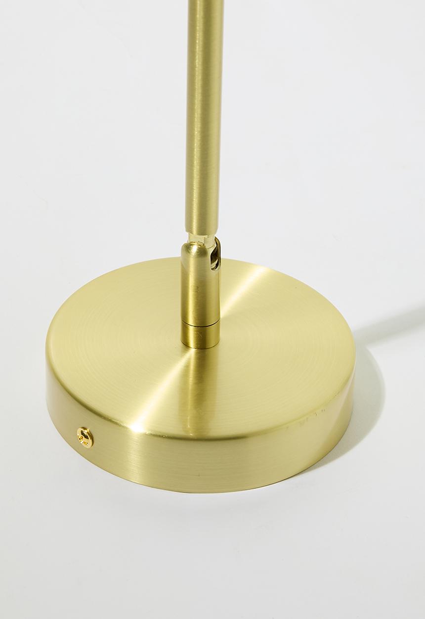 Sixth Floor - Caspian glass pendant large - gold