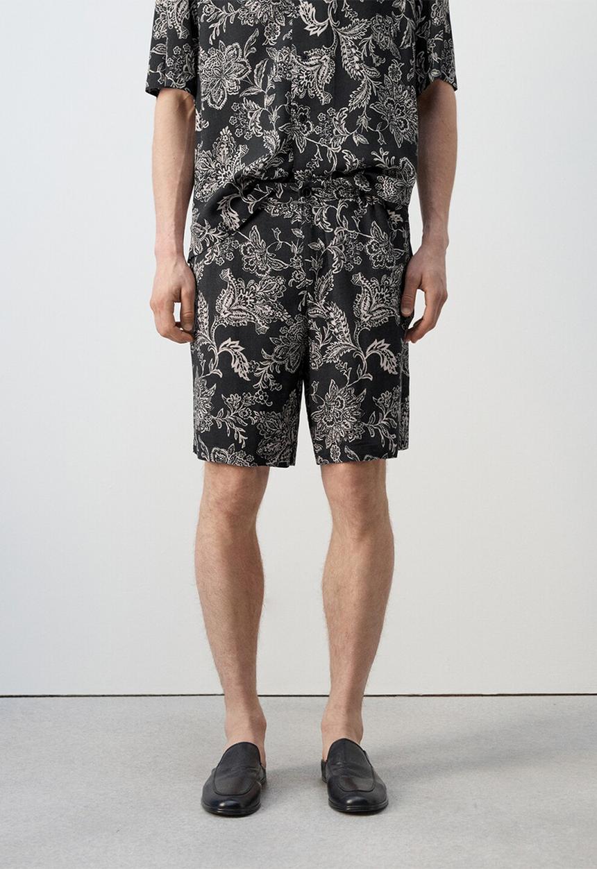 MANGO - Bermudas Opium - Black