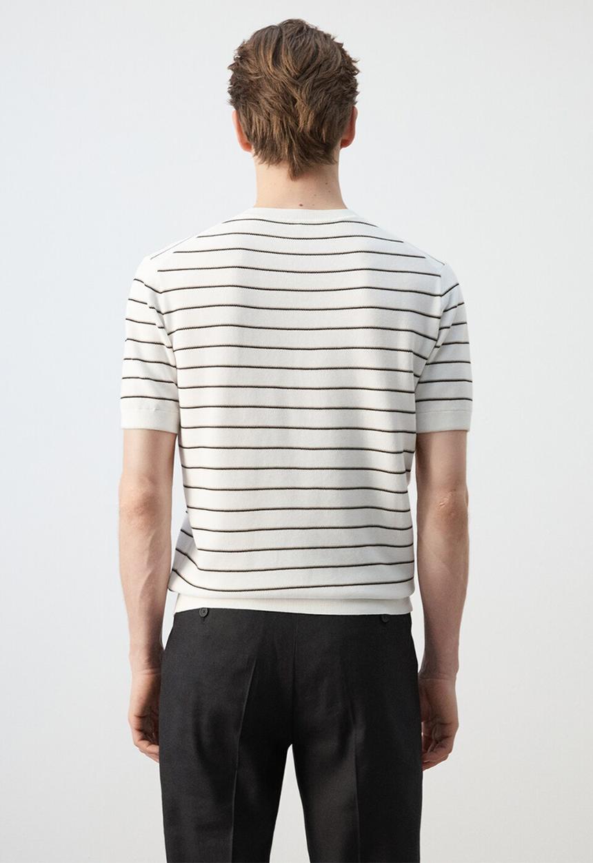 MANGO - T-Shirt Vela - Offwhite