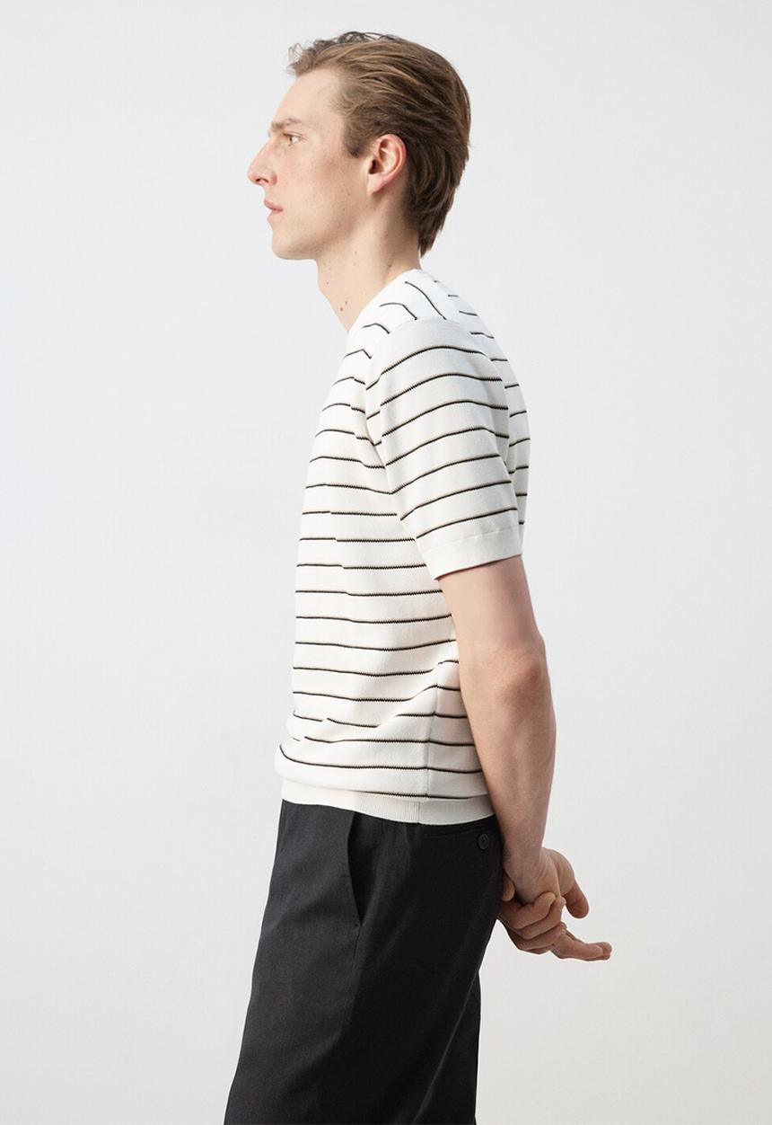 MANGO - T-Shirt Vela - Offwhite