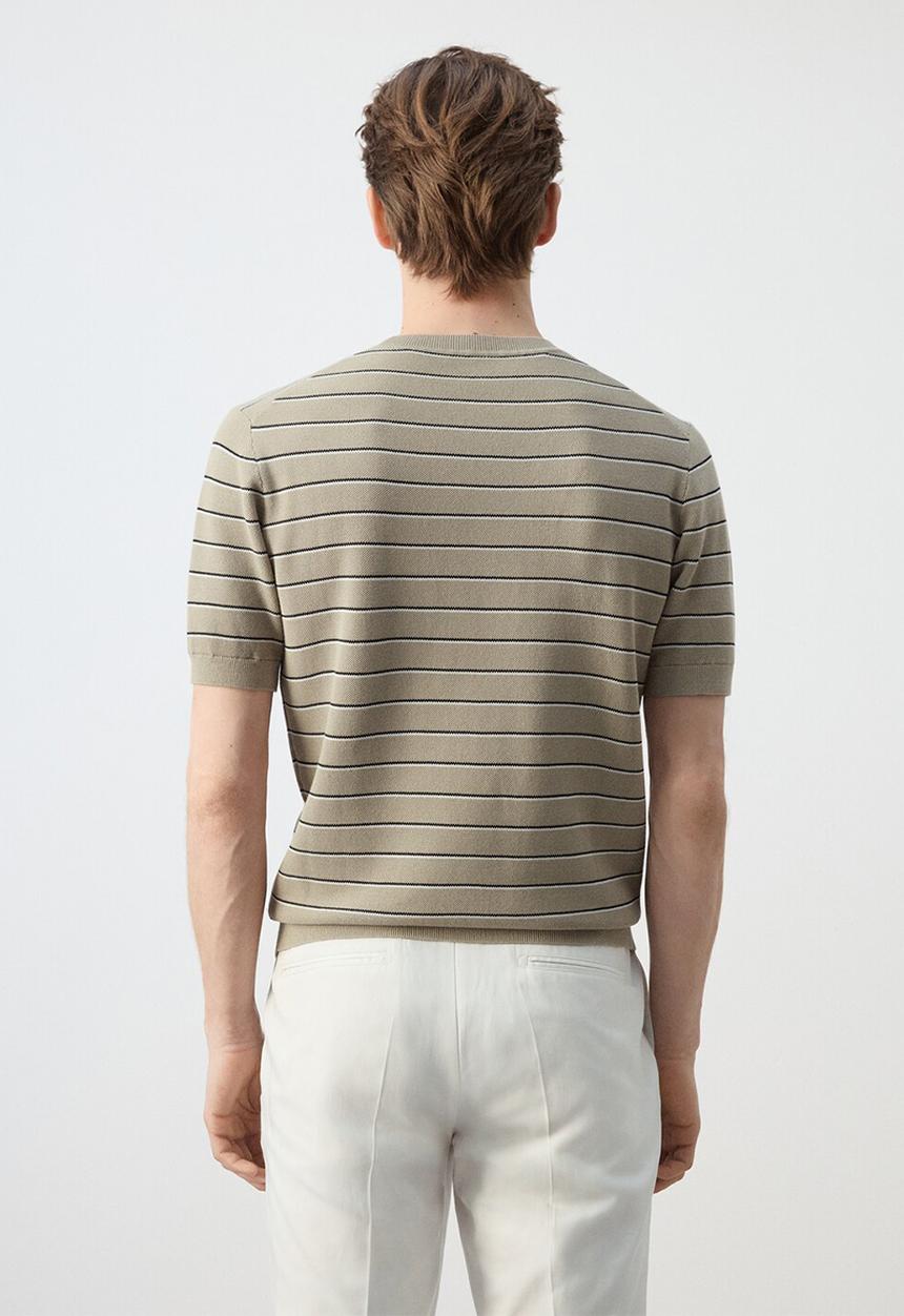MANGO - T-Shirt Vela - Beige