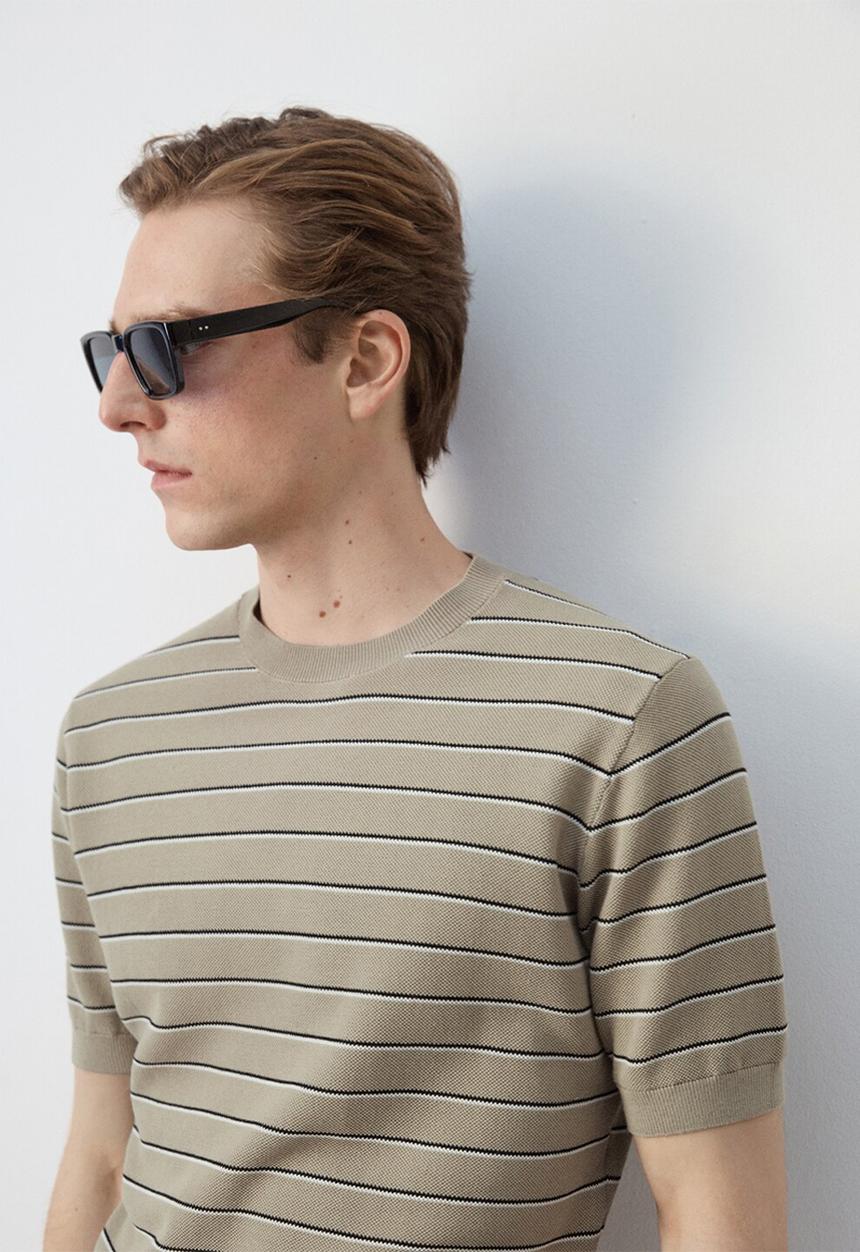 MANGO - T-Shirt Vela - Beige