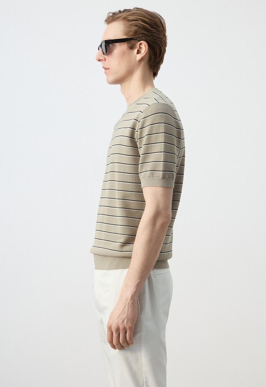 MANGO - T-Shirt Vela - Beige