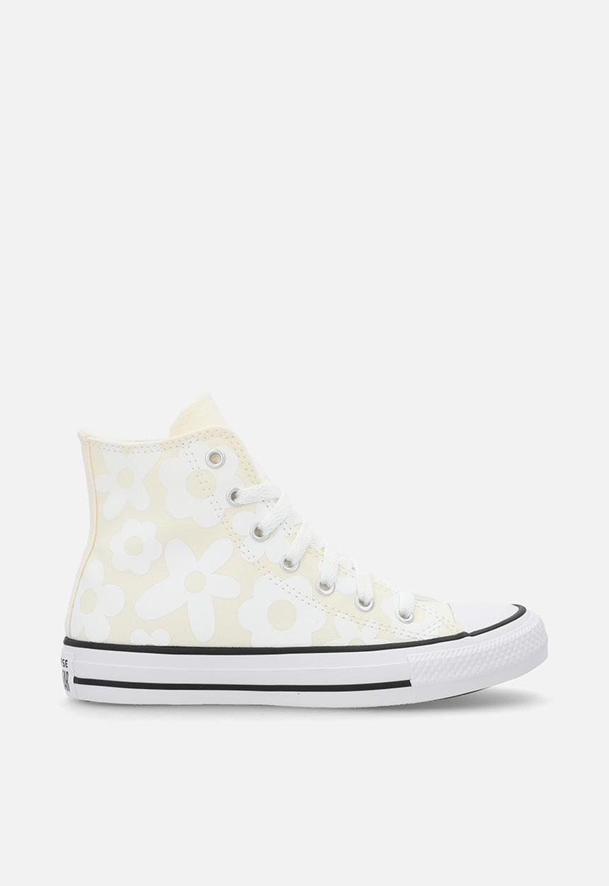 Converse - Chuck taylor all star bubble flowers - egret/white/silver