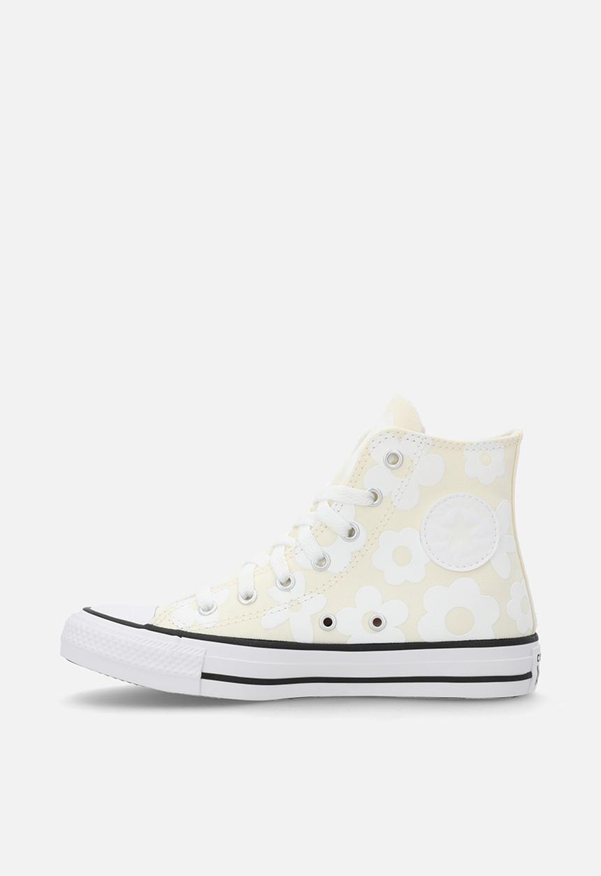 Converse - Chuck taylor all star bubble flowers - egret/white/silver