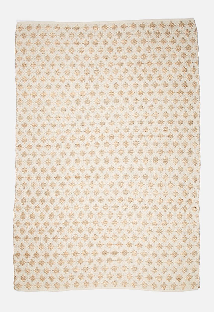 Sixth Floor - Jute hexagon rug