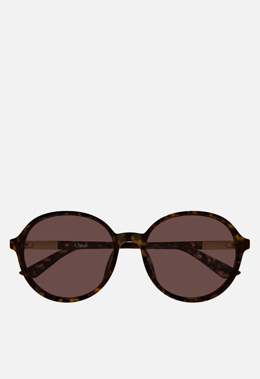 Chloe - CH0365SK-002 57 Sunglass - Black & Brown