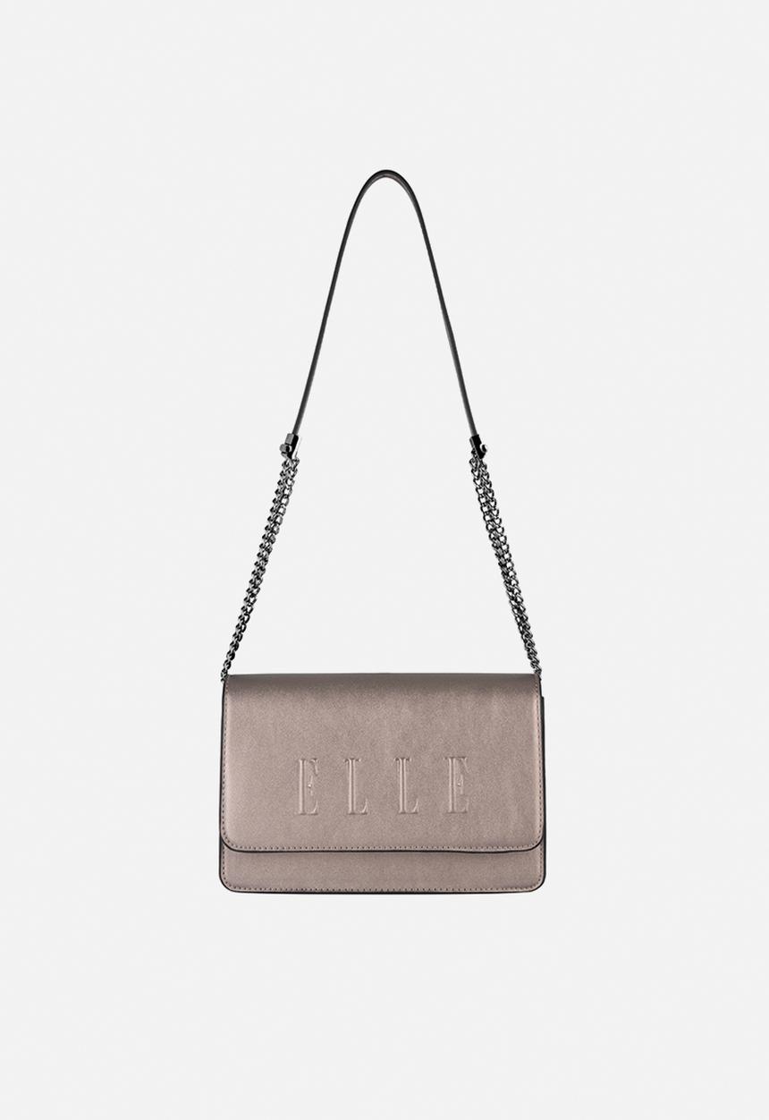 Elle - Broadway Flapover Sling - Gun Metal