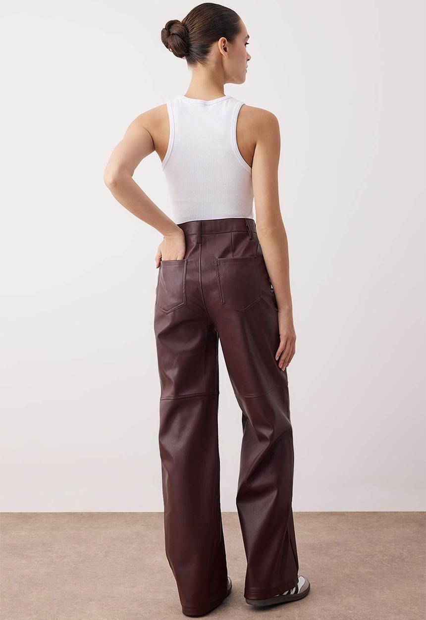 Trendyol - Relaxed Fit Straight Leg Trousers