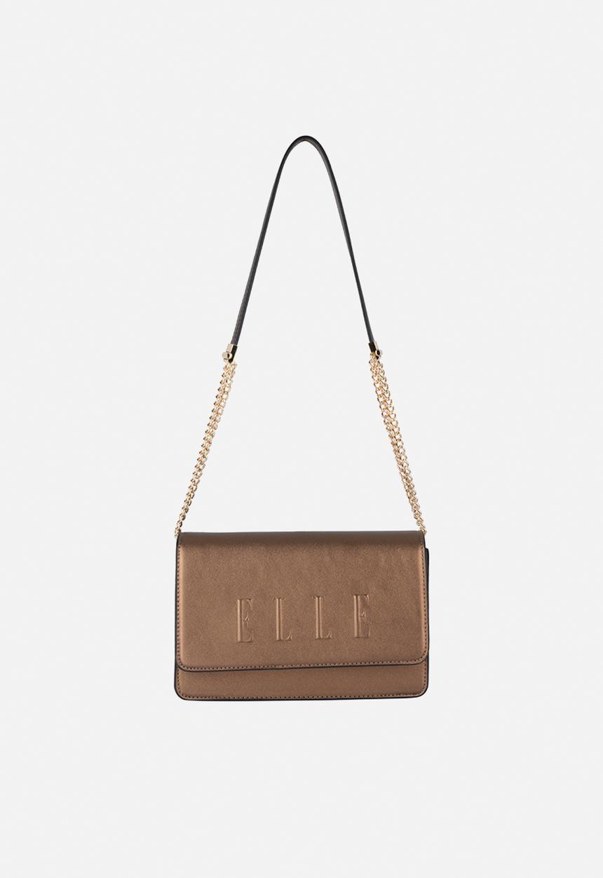 Elle - Broadway Flapover Sling - Gold