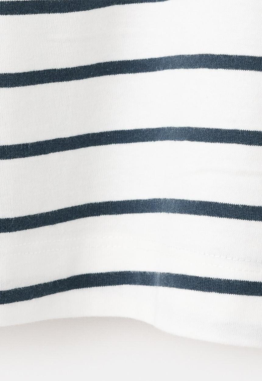 MANGO - T-Shirt STRIPE - Navy