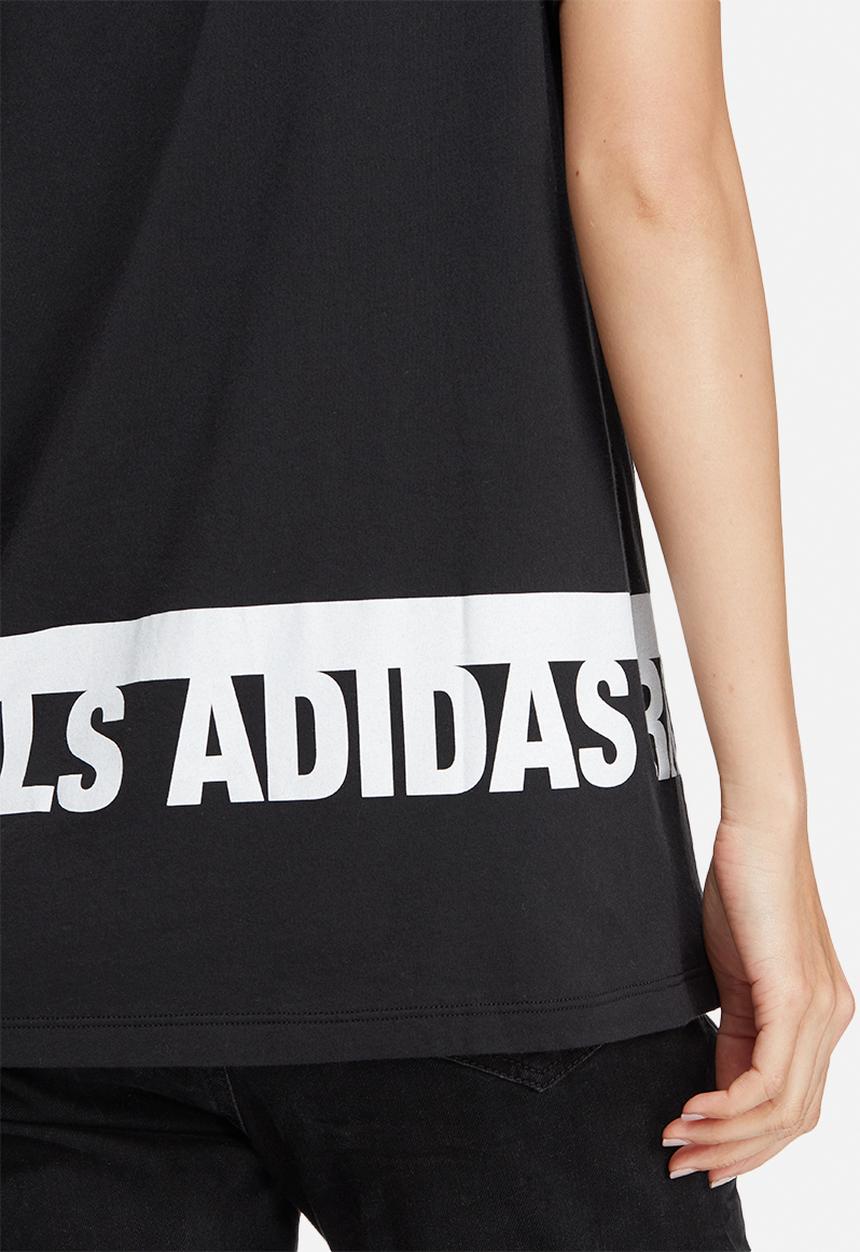 adidas Originals - Graphic trefoil tee