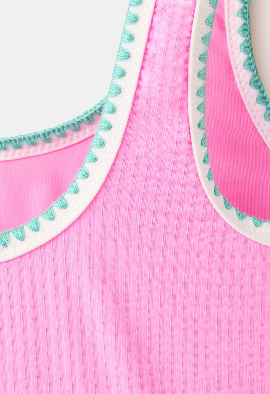 MANGO - Swimsuit Waterkg - Pink