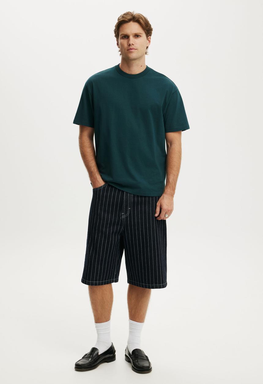 Cotton On - Everyday fit T-shirt - deep sea teal