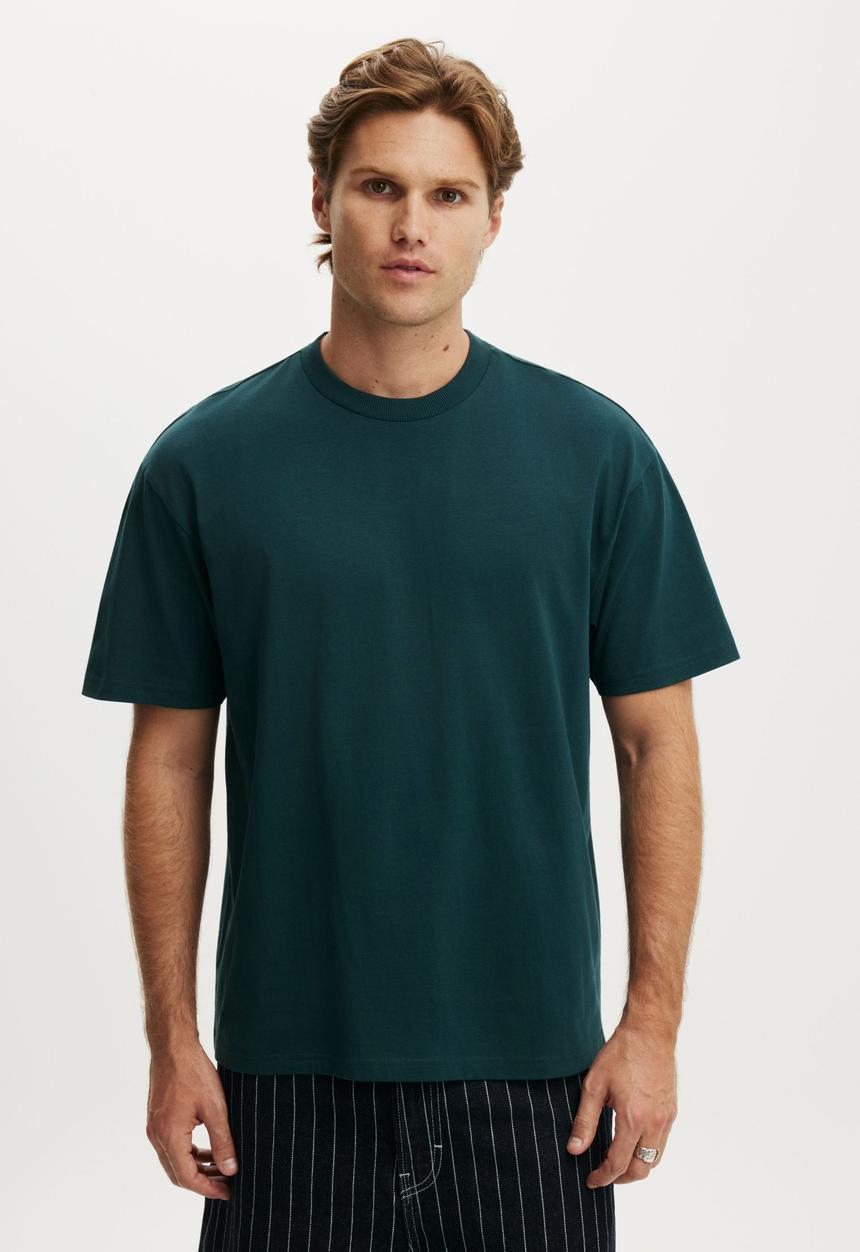 Cotton On - Everyday fit T-shirt - deep sea teal