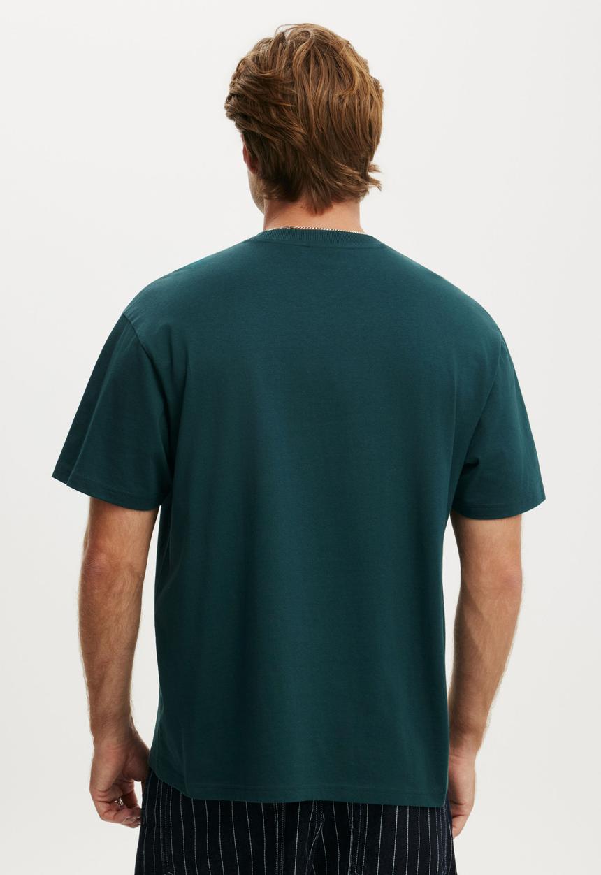 Cotton On - Everyday fit T-shirt - deep sea teal
