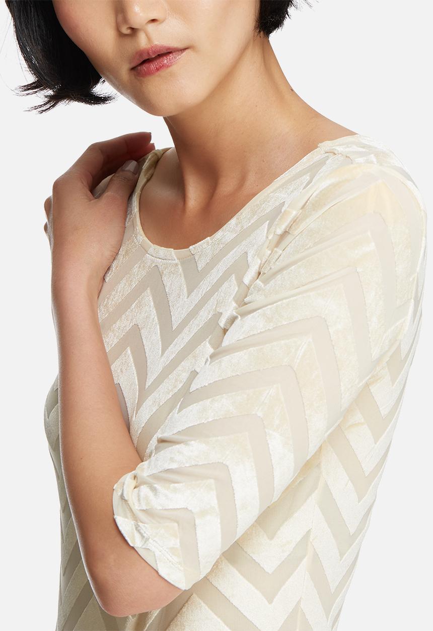 Vero Moda - Velvet chevron bodysuit