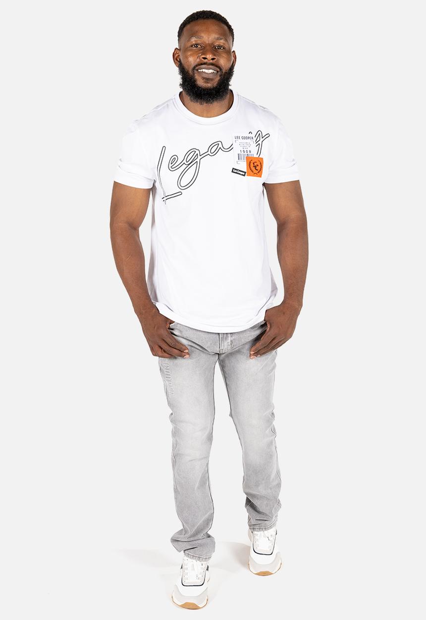 Lee Cooper - Alain Tee - WHITE