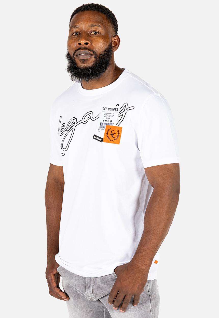 Lee Cooper - Alain Tee - WHITE