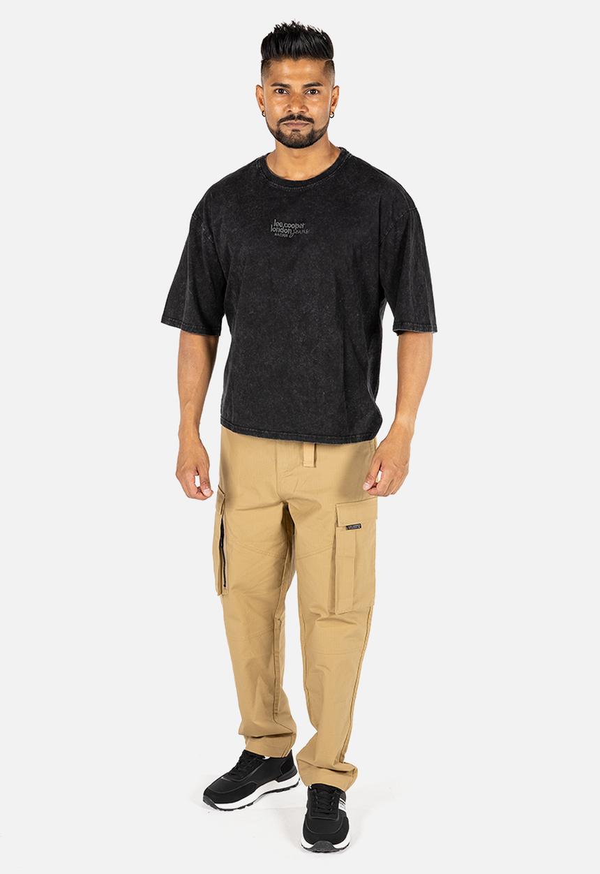 Lee Cooper - T-shirts - Augustin  -BLACK