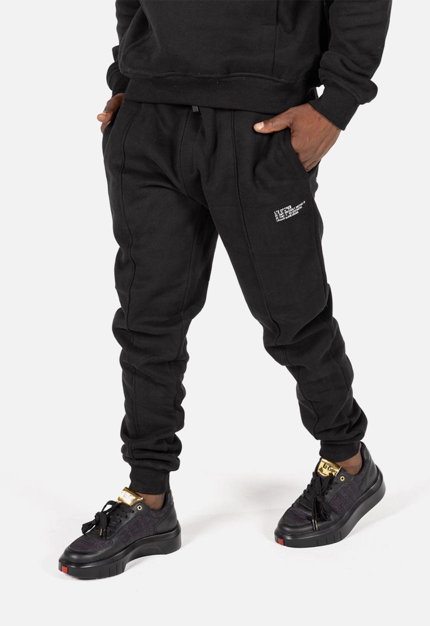 Lee Cooper - CORBIN Fleece Bottom - Black
