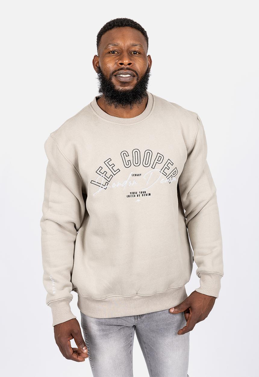 Lee Cooper - MATHIS Sweatshirt - Stone