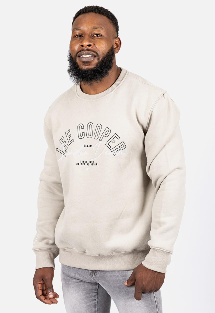 Lee Cooper - MATHIS Sweatshirt - Stone