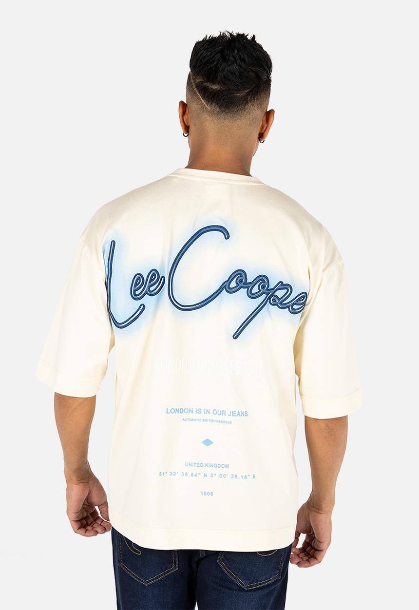 Lee Cooper - T-shirts - Timeo - Beige