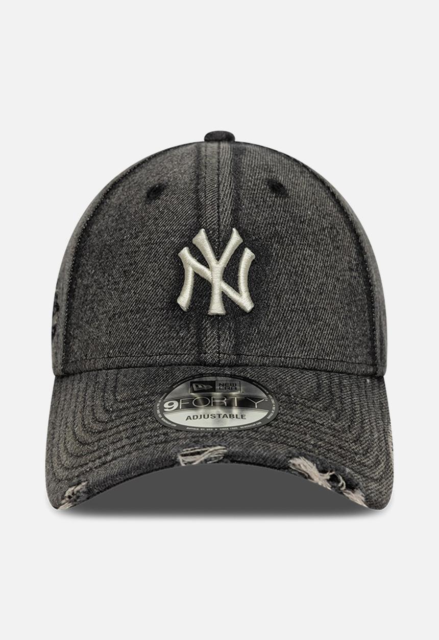 New Era - Acid Wash Denim 9Forty® New York Yankees - Charcoal