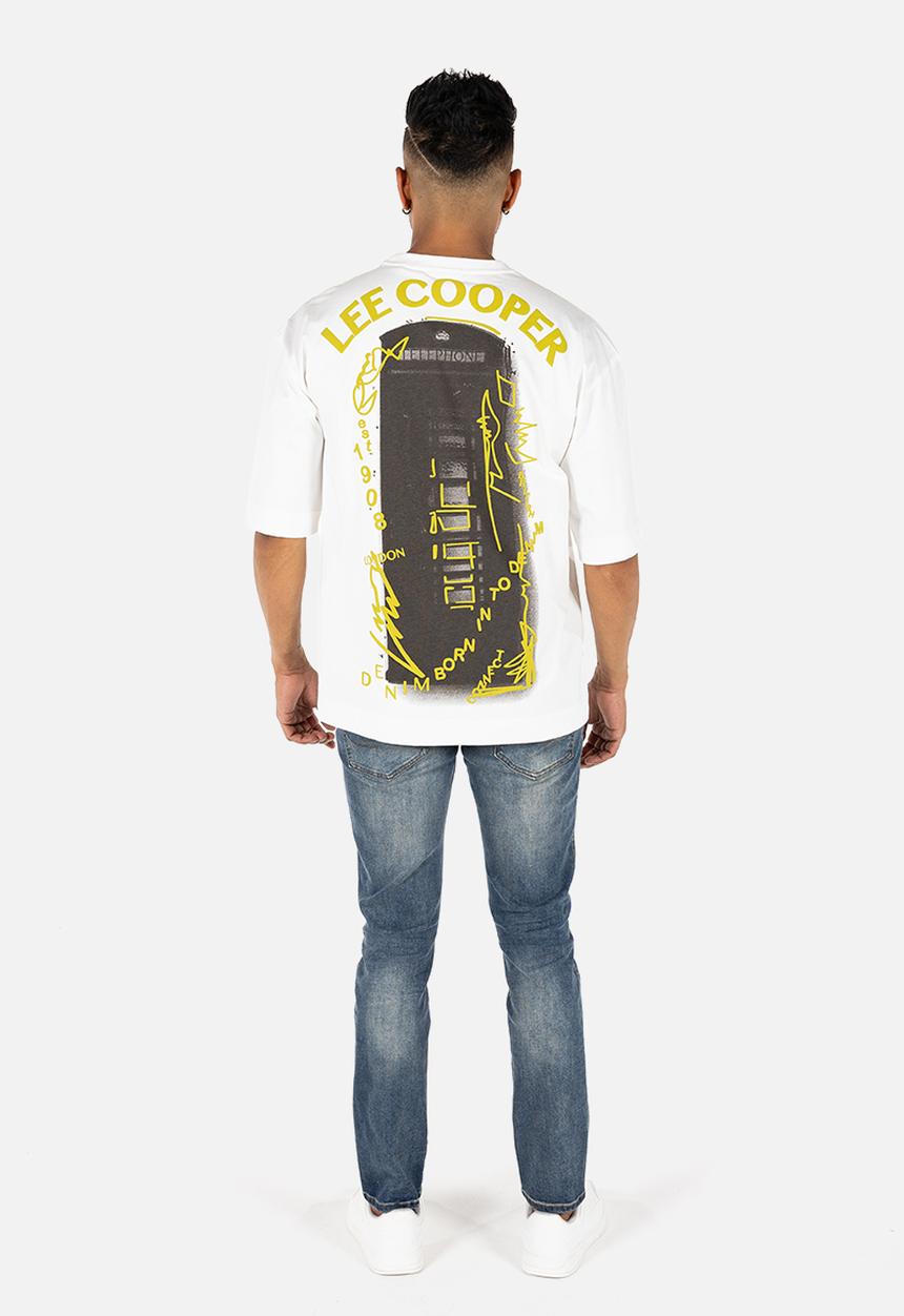 Lee Cooper - Zacharie Tee - Off White