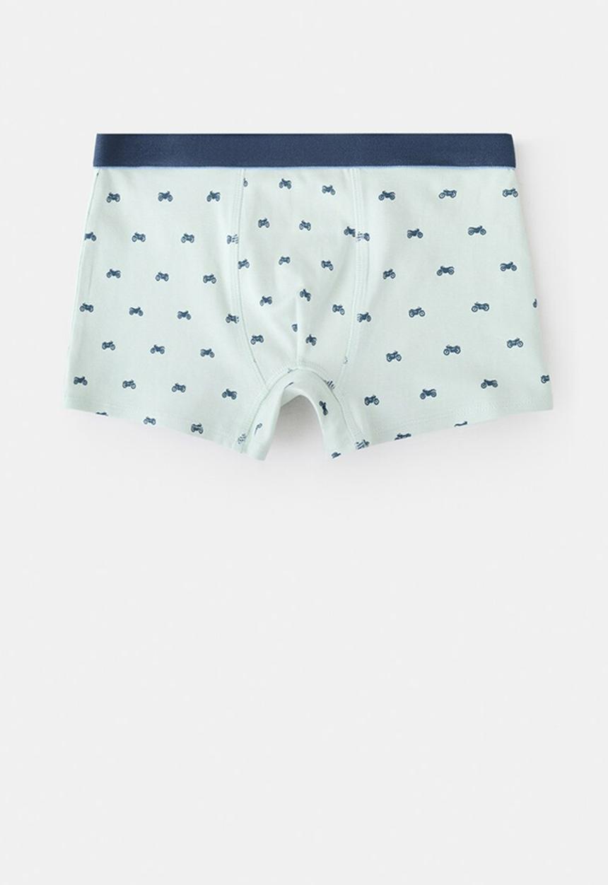 MANGO - BRIEFS MOTOR - TURQUOISE - AQUA