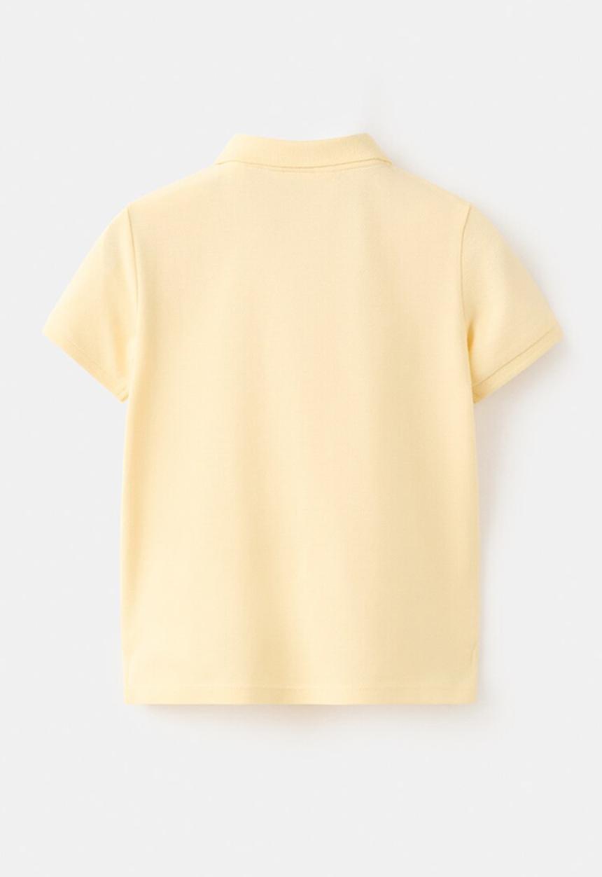 MANGO - Poloshirt JAVI - Light/Pastel Yellow