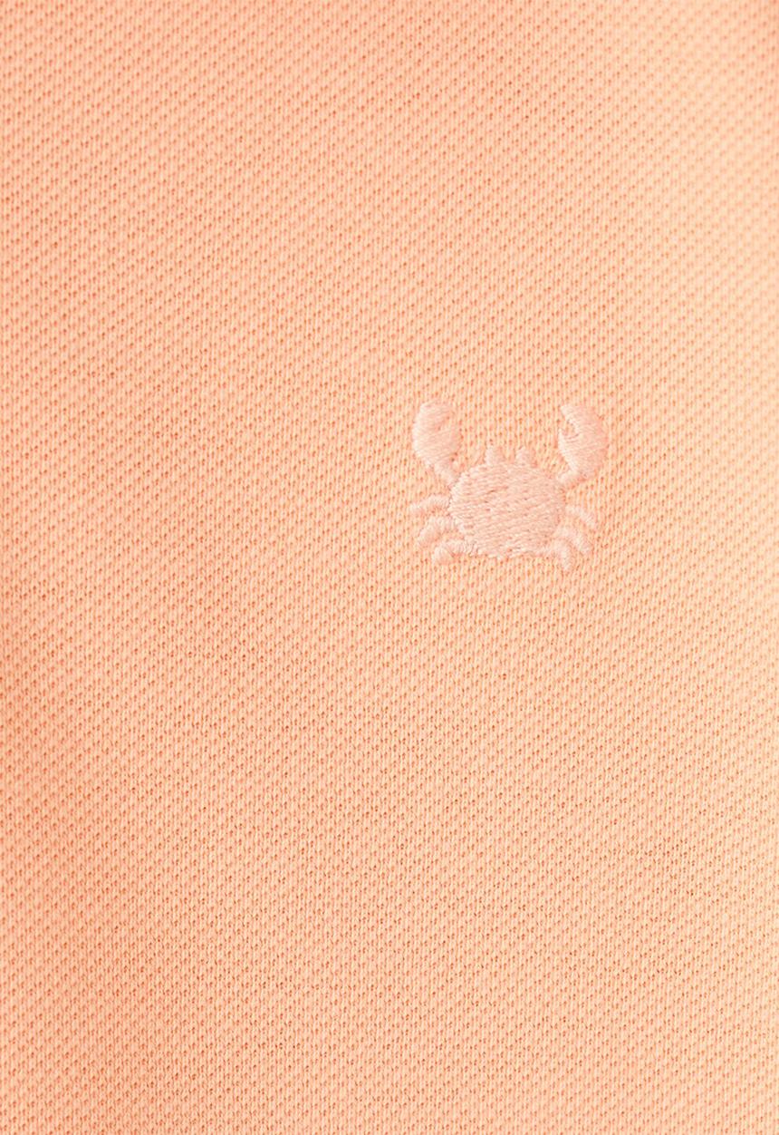 MANGO - Poloshirt Javi - Light/Pastel Orange