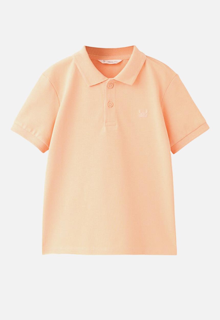 MANGO - Poloshirt Javi - Light/Pastel Orange
