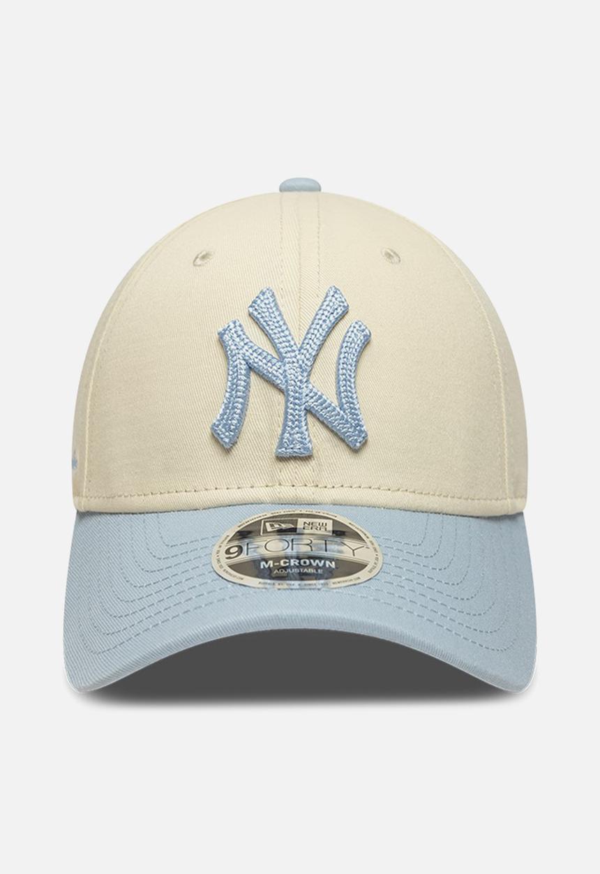 New Era - Side Script 9Forty® Mc New York Yankees - Cream/Blue