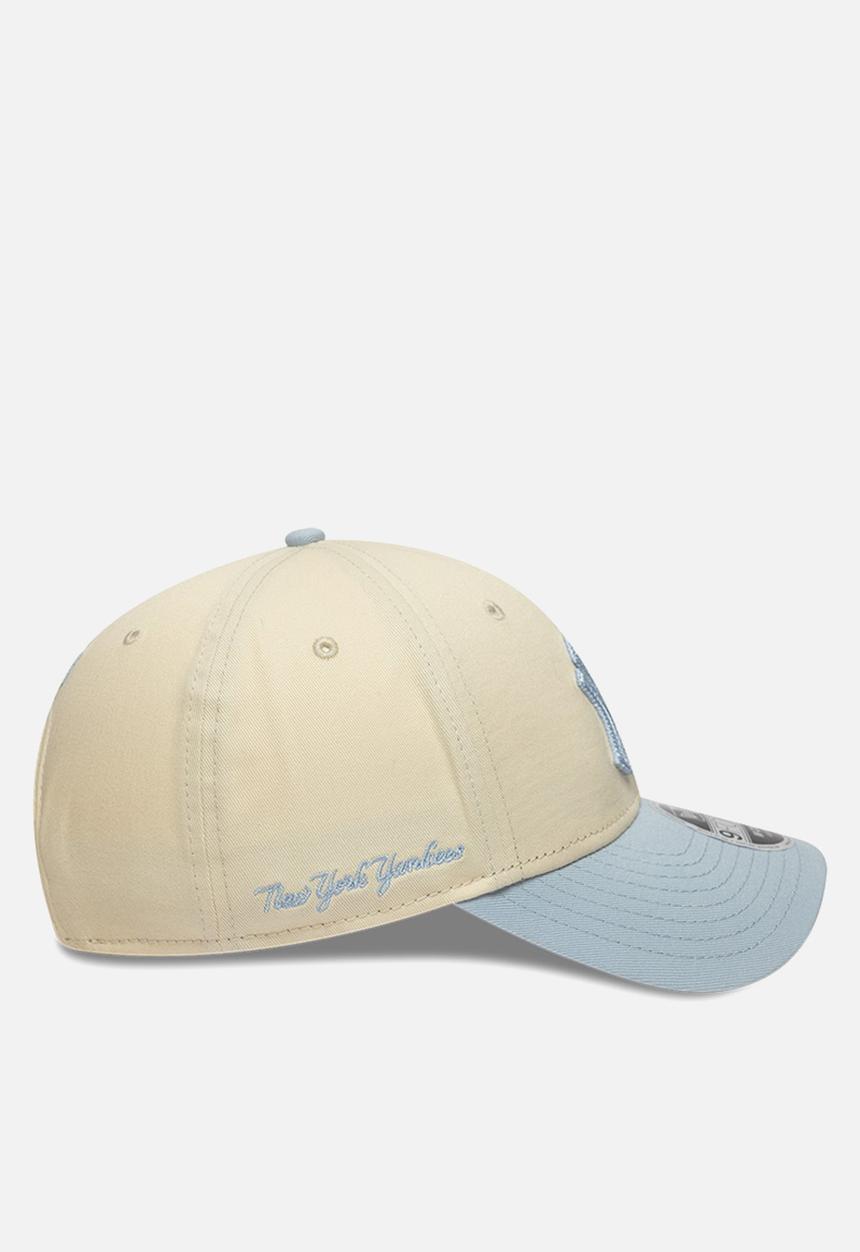 New Era - Side Script 9Forty® Mc New York Yankees - Cream/Blue