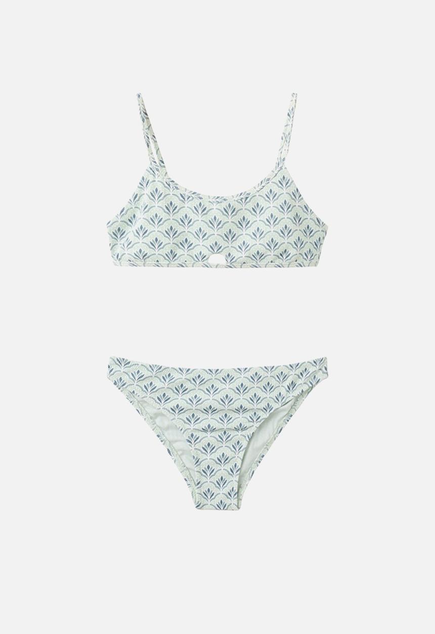 MANGO - BIKINI BEGURKG - TURQUOISE - AQUA