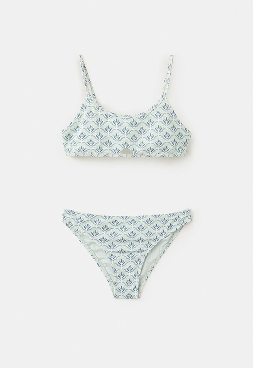 MANGO - BIKINI BEGURKG - TURQUOISE - AQUA