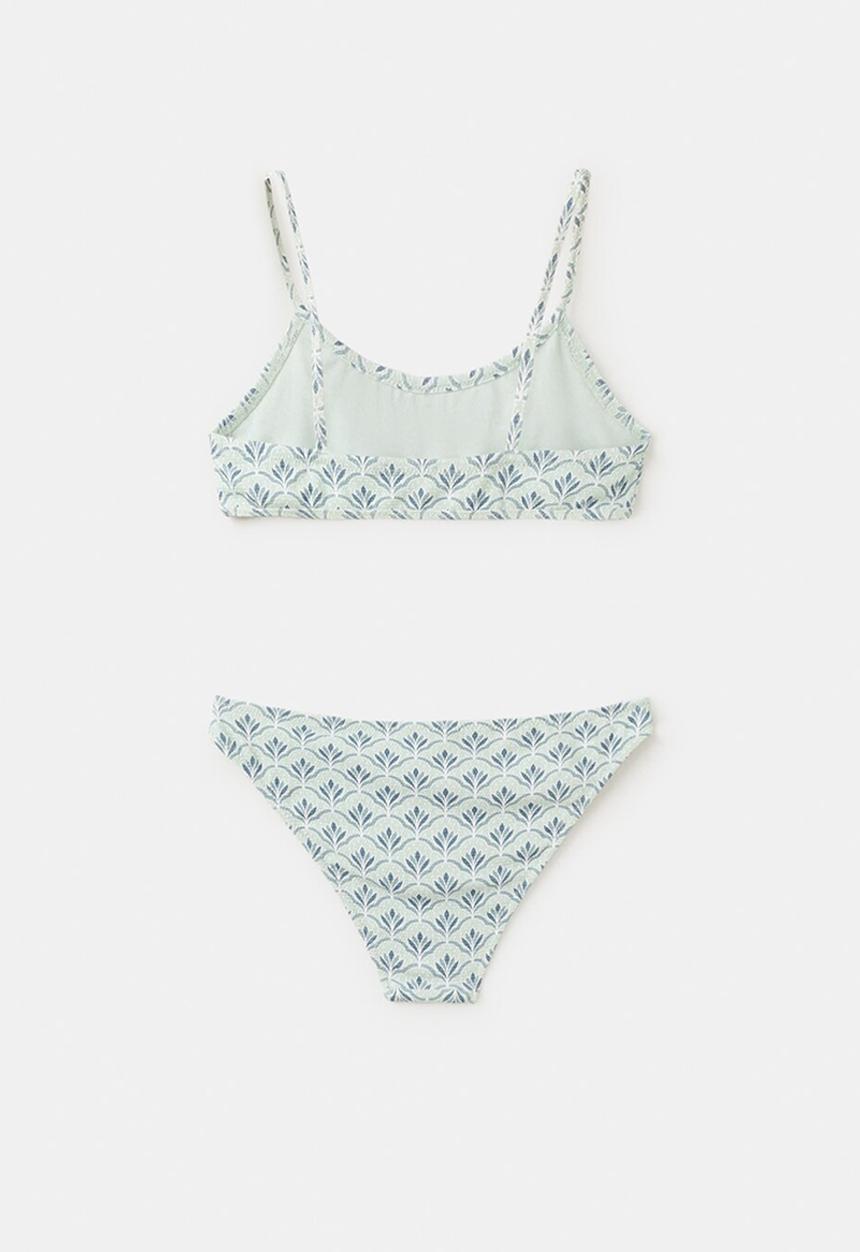 MANGO - BIKINI BEGURKG - TURQUOISE - AQUA