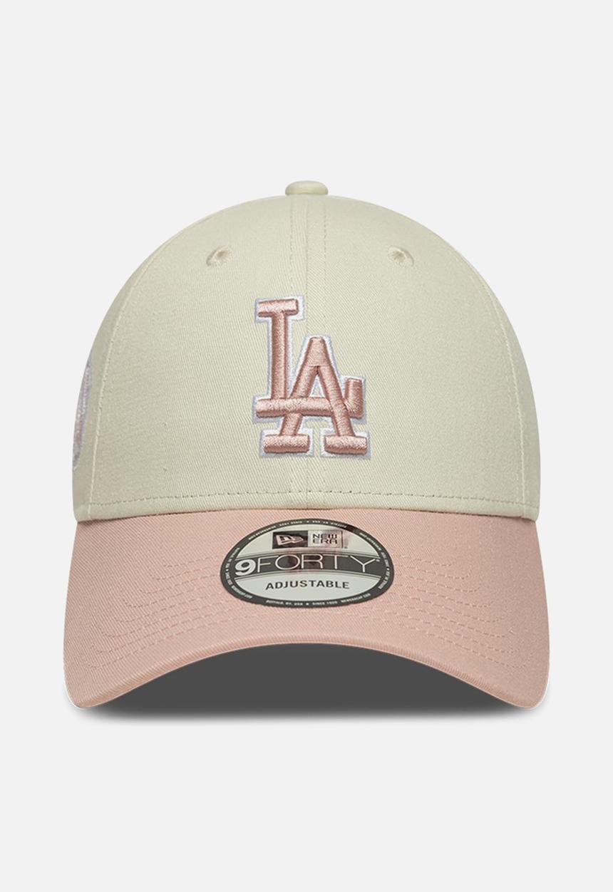 New Era - Ws Patch 9Forty® Los Angeles Dodgers - Pink/White