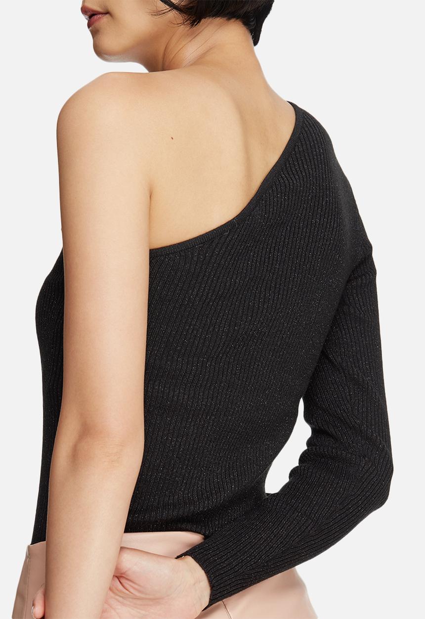 Noisy May - Lurry one-shoulder knit top