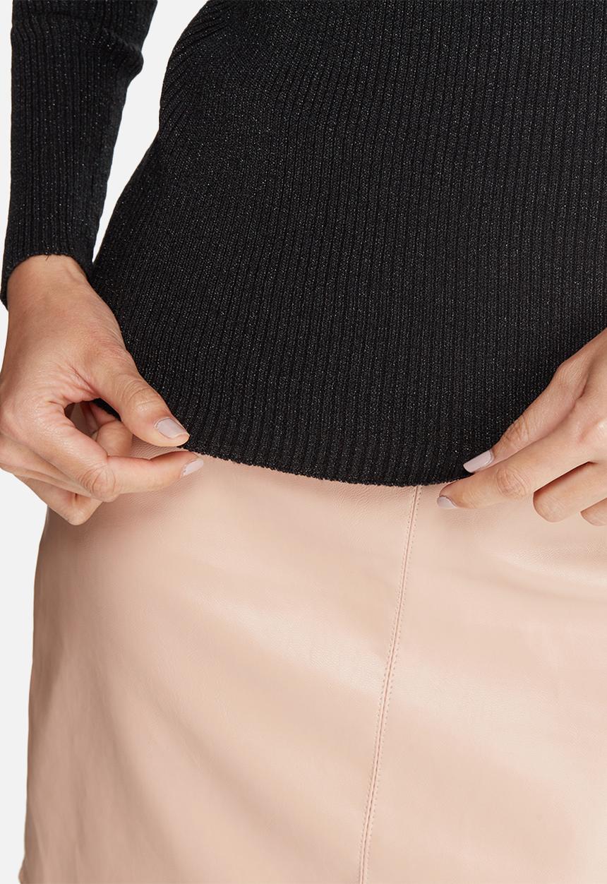 Noisy May - Lurry one-shoulder knit top