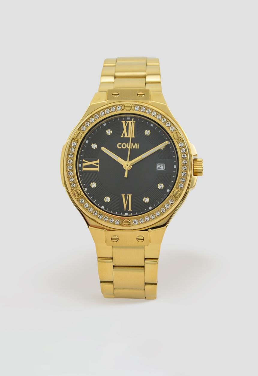 Colmi - LIORA Black Dial Watch CL-1LIOG-9D - Gold