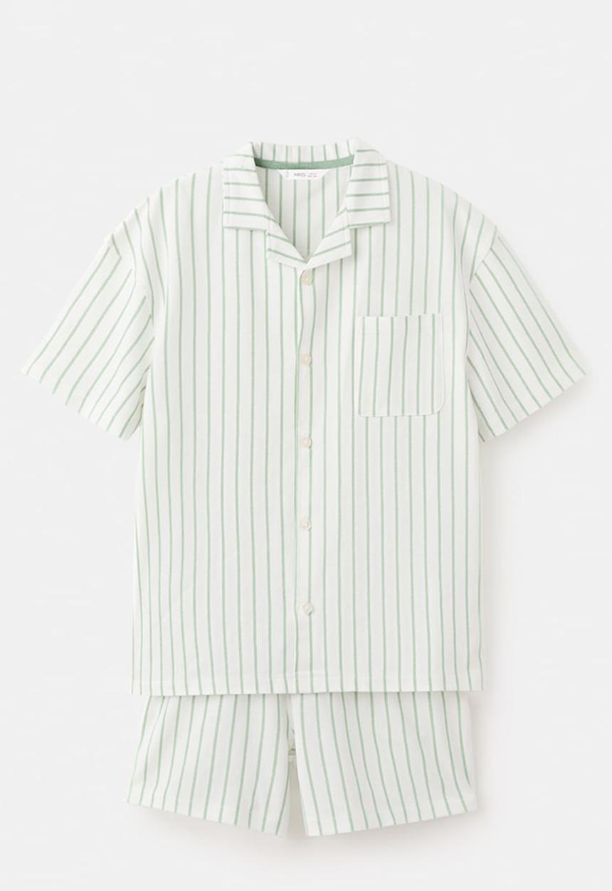 MANGO - Pijama pack freshpi - medium green