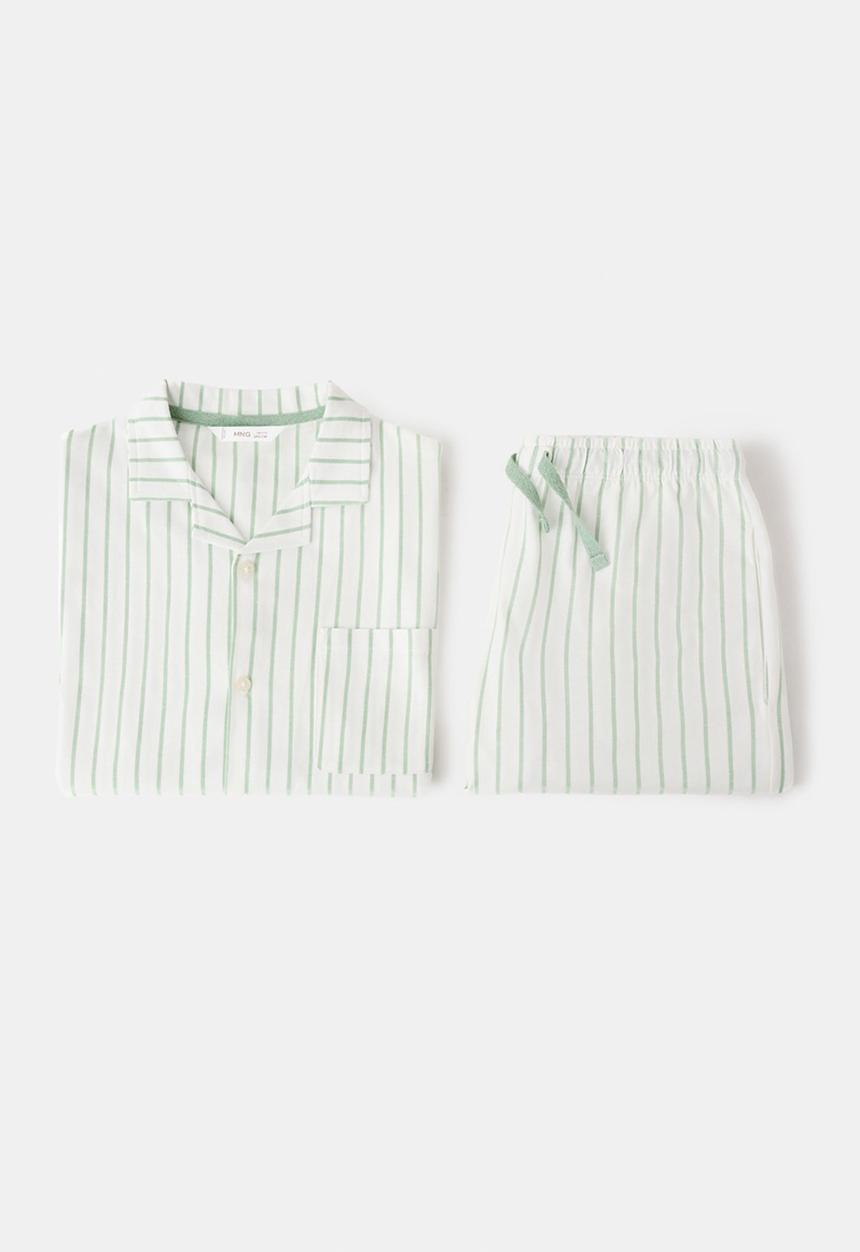 MANGO - Pijama pack freshpi - medium green