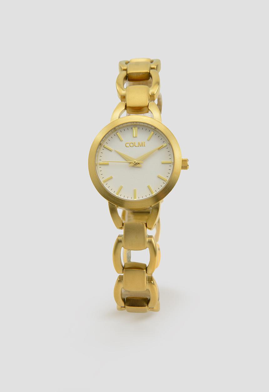 Colmi - VIRE Stainless steel link bracelet Watch CL-7VIRG-9D - Gold