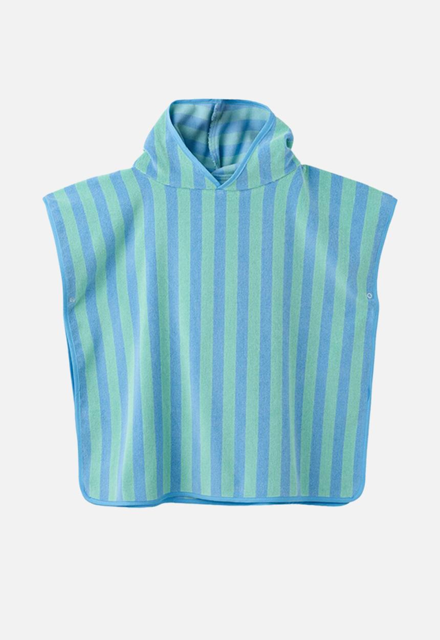 MANGO - Towel stripes - medium blue