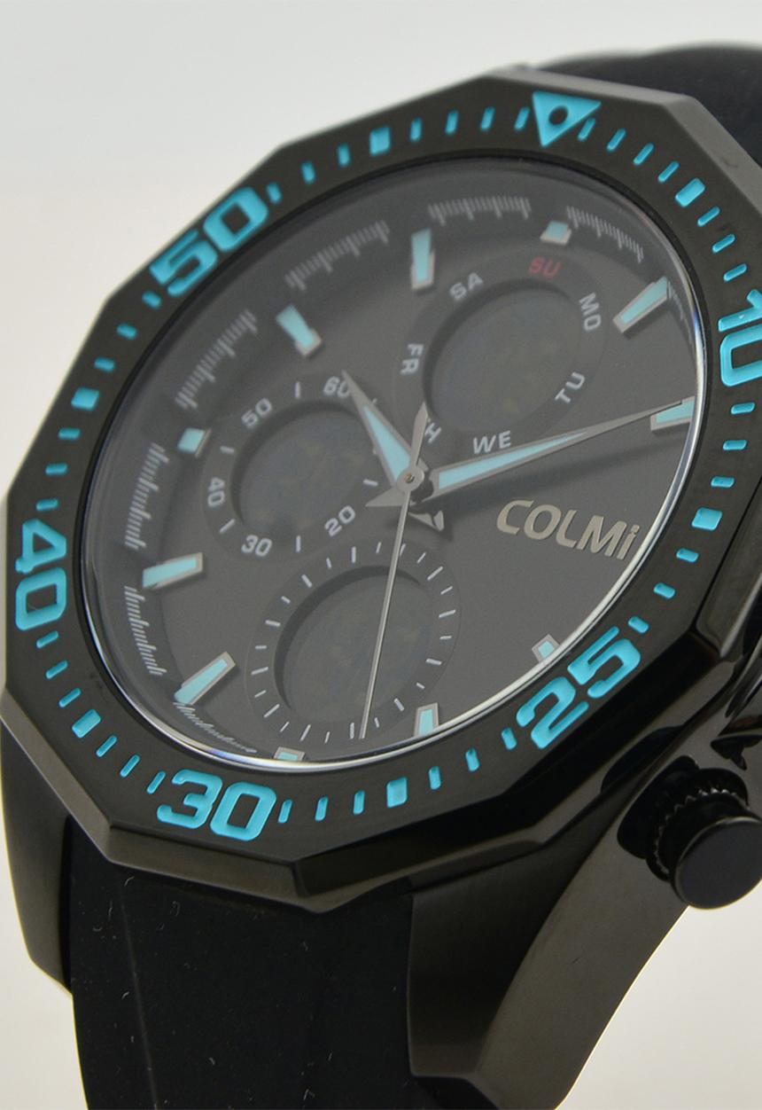 Colmi - NOX Sport Chronograph Watch CM-1NOXBL-1R - Black